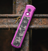 Godson - 7211 Marble Carbonfiber Purple DLC Wash