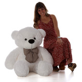 48in Adorable Life Size Teddy Bear white Coco Cuddles soft  gift