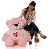 4ft Huggable giant Tedy Bear with You're Special T-shirt From Giant Teddy Brand