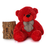 48in Bitsy Cuddles Red Teddy Bear