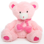 Candy Hugs pink teddy bear 30in