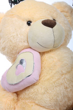 4ft Enormous Cream Teddy Bear Honey Pie Big Love Butterscotch