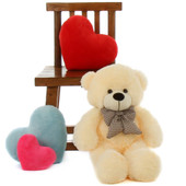 Creamy Vanilla 24in Teddy Bear Cozy Cuddles