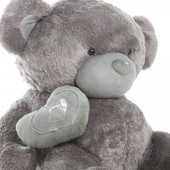 56in Silver Teddy Bear Snuggle Pie Big Love