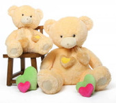 45in Cream Vanilla Sweet Hugs Teddy Bear
