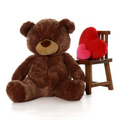 48 Inch Life size Brown Huge Teddy Bear