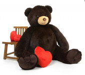 Life Size Baby Tubs Giant Teddy Bear Chocolate Brown 65 inch - Huge!