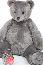 3ft Sugar Tubs Cuddly Grey Plush Teddy Bear