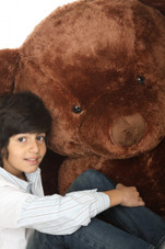 Rare Color Chestnut Brown Giant Teddy Bear