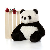 24 inch Sitting Panda Bear by Giant Teddy Brand