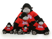 Big Stuffed Gorillas Family