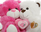 These Valentines Teddy Bear Sweethearts are Inseparable!