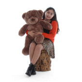 30in Mocha Teddy Bear Big Chubs