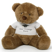 48in Personalized Chubs Graduation Bears, 6 fur colors