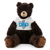 Brown Father's Day Big Teddy Bear