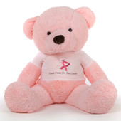 5ft Pink Giant Teddy Bear Gigi Chubs Breast Cancer Awareness