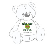 Personalized ‘Kiss Me I’m Irish’ Giant Teddy Bear Shirt