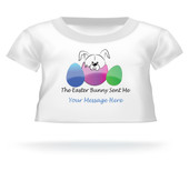 “The Easter Bunny Sent Me” Giant Teddy Bear Personalized Easter shirt