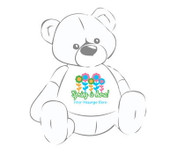 Personalized “Spring is here!” w/flowers Giant Teddy Bear shirt