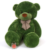 72in Green  teddy Life Size Lucky softest biggest cuddles bear