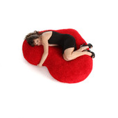 56in Massive Heart Cushion for Valentine's Day