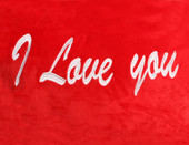 I Love You  Heart Design (Close Up)