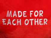 Made for Each Other Heart Design (Close Up)