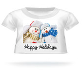 Happy Holidays Teddy Bear T-shirt