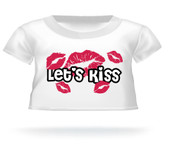 Romantic Let's Kiss Teddy Bear Shirt