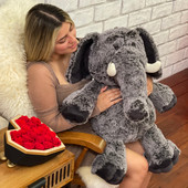 3 ft Big stuffed Elephant from Giant Teddy
