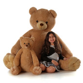 amber Brown Tubs Teddy Bear Gift From Giant Teddy Brand