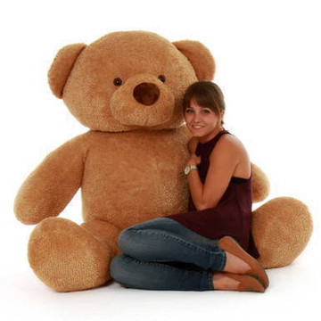 Big huggable and soft 5ft Teddy Bear Cutie Chubs