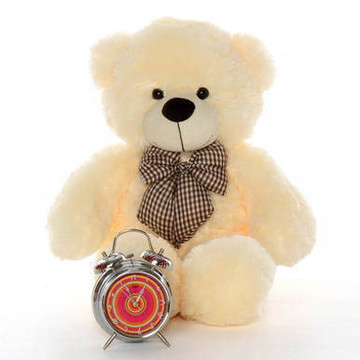 24in Cream Cozy Cuddles Teddy Bear