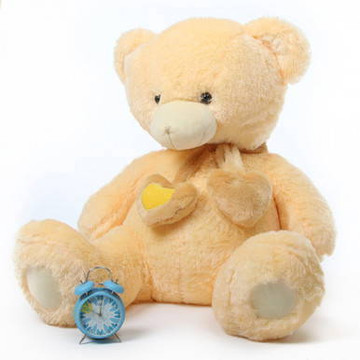 Sweet Hugs cream teddy bear 45in