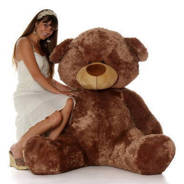 Giant Teddy Bear 6 Foot Sitting Position Floppy Head