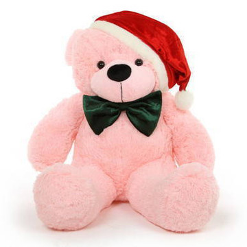 The most precious Christmas gift is a big bear hug from a Giant Teddy bear like Lady Christmas Cuddles!