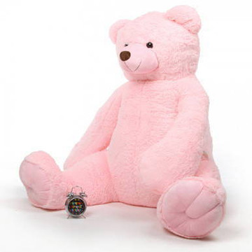 Darling Tubs Extra Cuddly and Soft Pink Teddy Bear 65 inches