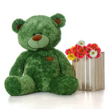 45 Inch Willy Green Shags Huge Teddy Bear