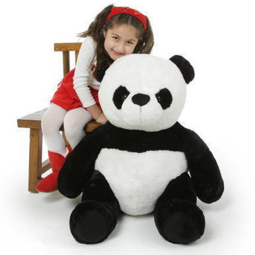 36 Inch Huge Panda Teddy Bear by Giant Teddy Brand