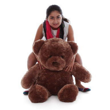 Chubs 30in soft and cuddly with plush luscious mocha fur