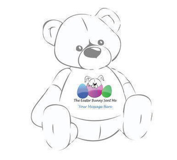 Personalized “The Easter Bunny Sent Me” Giant Teddy Bear Easter shirt