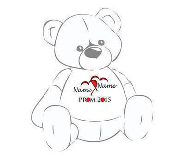 Prom 2015 Personalized Teddy Bear Shirt