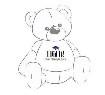 Personalized Giant Teddy bear shirt I Did It!