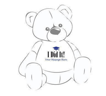 Personalized Giant Teddy bear shirt I Did It!