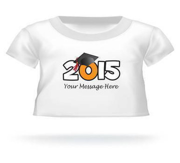 Personalized 2015 Graduation Giant Teddy shirt