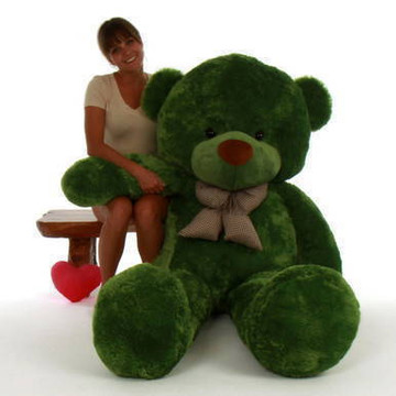 6ft Green lucky Best selling teddy Life Size bear cuddly Giant and biggest  bear