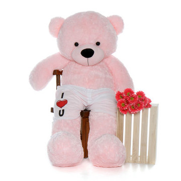 5 Foot Giant Pink Teddy Bear - Best Valentine\'s Day Gift