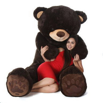 7 Foot Biggest Teddy Bear Chocolate Brown - Valentine\\\'s Day Gift