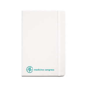 MONDRIAN. Caderno A5 em PET 100% reciclado com tratamento antibacteriano com 160 páginas pautadas