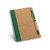 ASIMOV. Caderno B6 espiral de capa dura com 120 páginas lisas recicladas